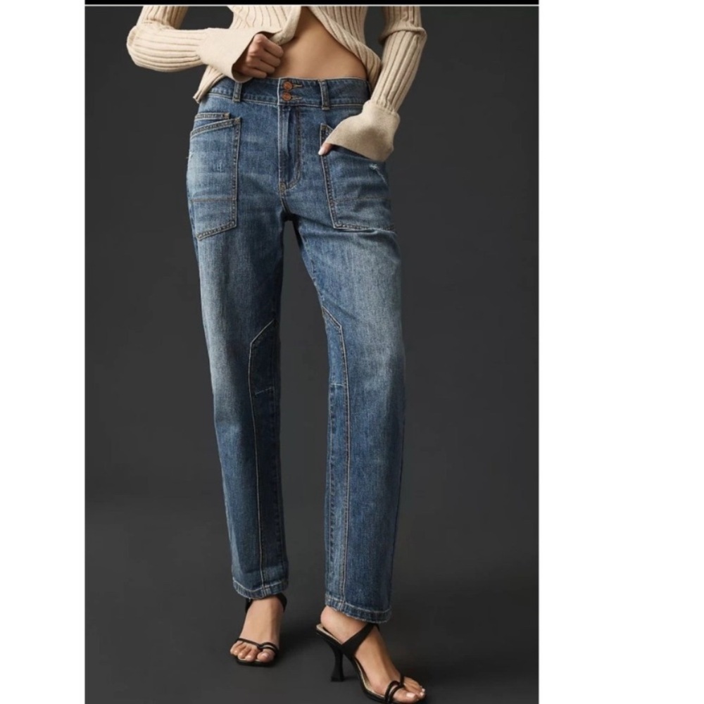 Pilcro and the Letterpress Women's Blue Denim Jeans